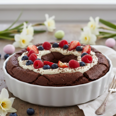 Thumbnail for Nube de Chocolate Negro y Frutos Rojos